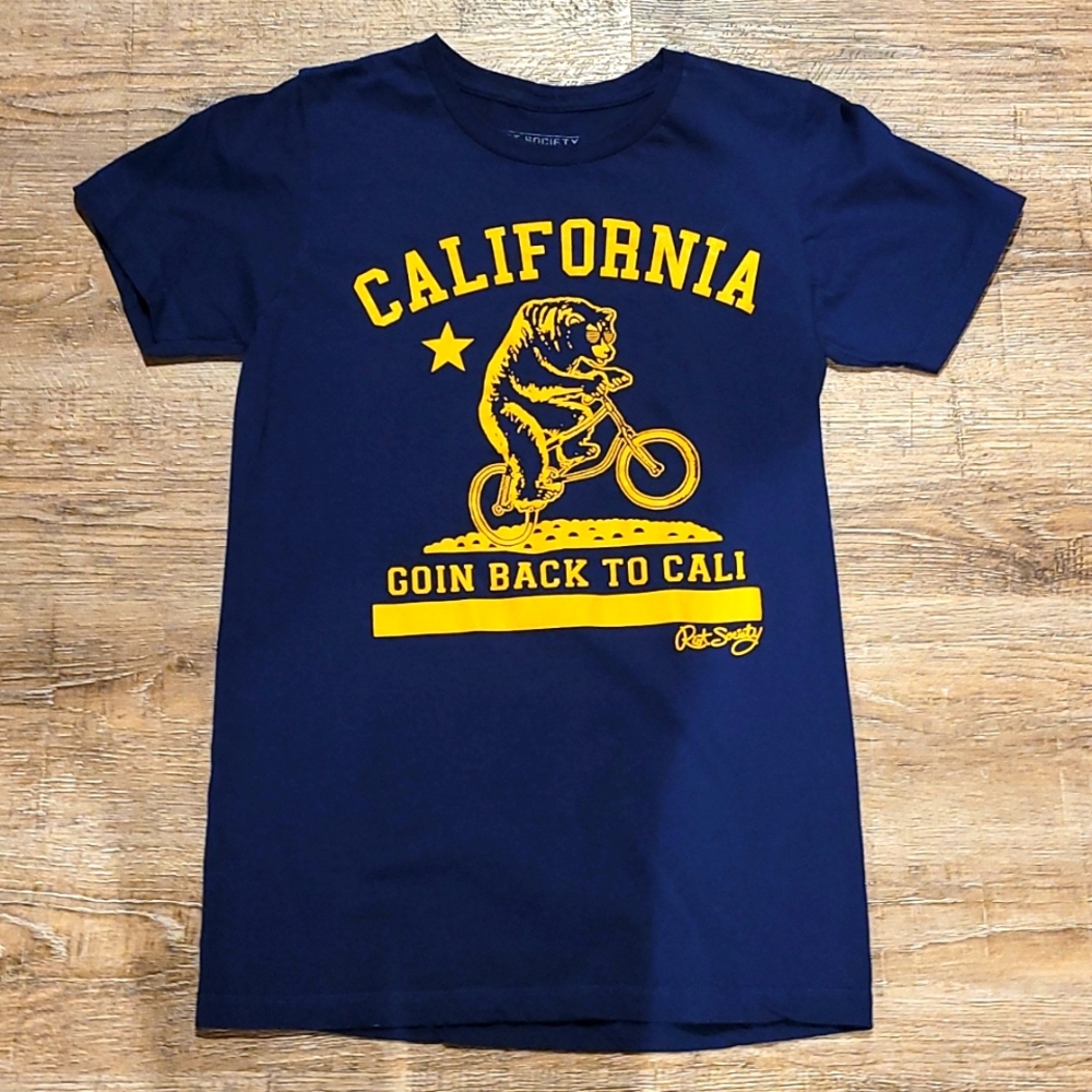 Mens Riot Society California tee size small